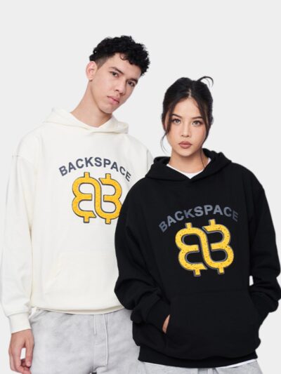 RFSD Men's Wear | 2024 Autumn and Winter Heavy 420G Thickened Embossed Hooded Wear Loose Casual Wear Men