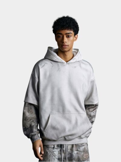 Herren Oversize Langarm Hoodie