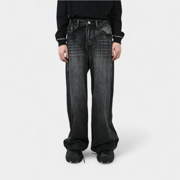 Herren-Oversize-Jeans