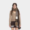 Damen Slim Fit Langarm Strickpullover