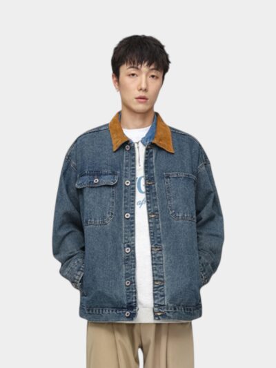 Unisex Oversized Long sleeves Denim Jacket