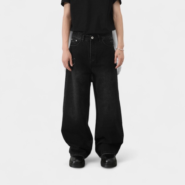 Herren-Oversize-Jeans – Bild 3