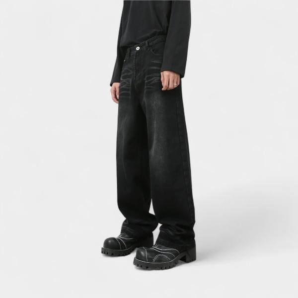 Herren-Oversize-Jeans – Bild 2