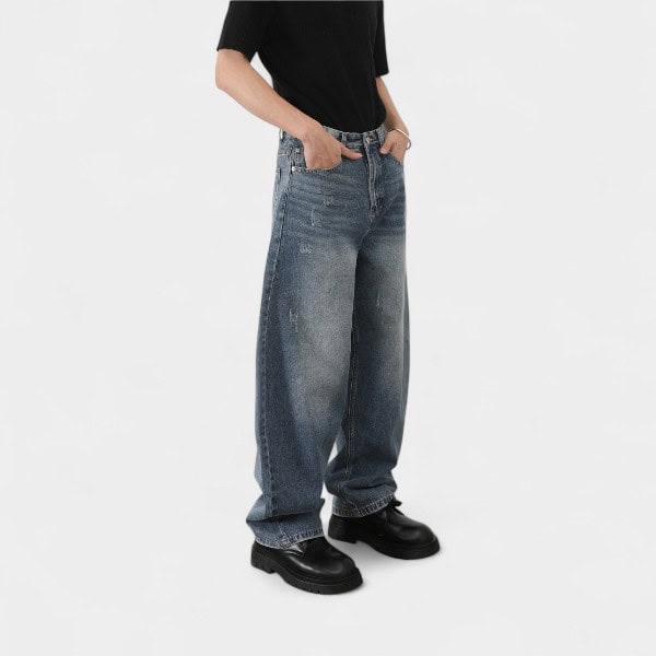 Herren-Oversize-Jeans – Bild 3