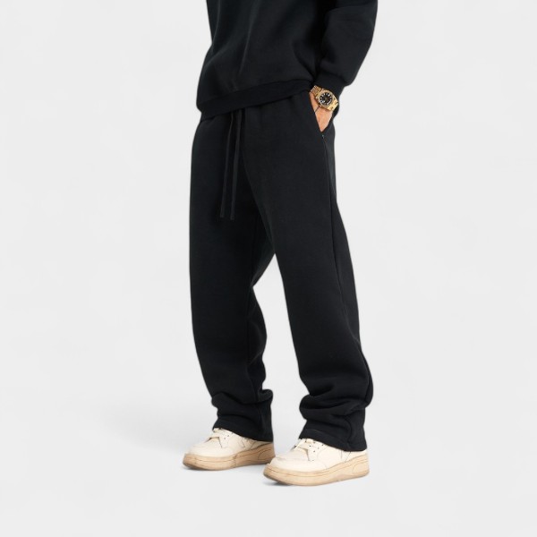 Herren Relaxed Fit/Loose Fit Jogginghosen – Bild 2