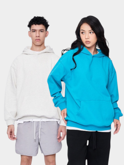Unisex Oversized Langarm-Hoodie