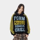 Damen Hoodie mit Textdruck und langen Ärmeln