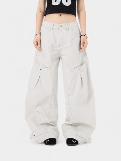Women's Relaxed Fit/Loose Fit Cargo Pants