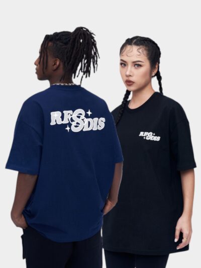 RFSD men's clothing | 2024 spring and summer new American fashion brand T-shirt men's letters funny printed cotton short T