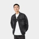 Custom processing and proofing of American high street denim clothes, high-end jackets, denim tops, men's trendy denim jackets