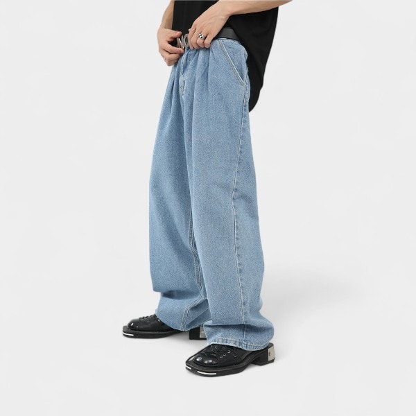 Herren Jeans mit Relaxed Fit/Loose Fit – Bild 2