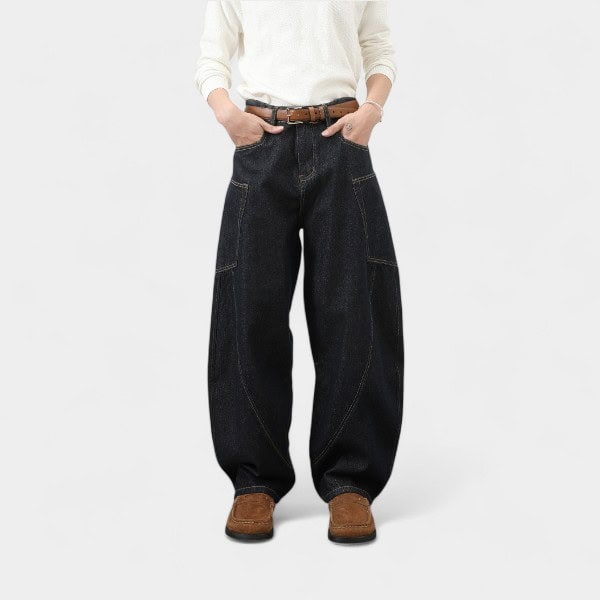 Herren-Oversize-Jeans – Bild 3