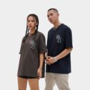 RFSD Men's Wear | Embroidered T-Shirt 2023 Summer New Fashion Brand Loosen 230g Cotton Short-sleeved Shirt for Men and Women