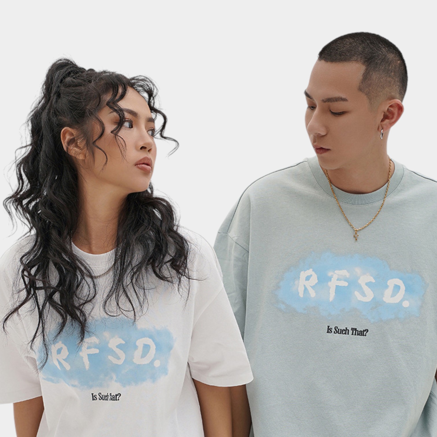 Unisex T-Shirt mit Textdruck und kurzen Ärmeln – Bild 4