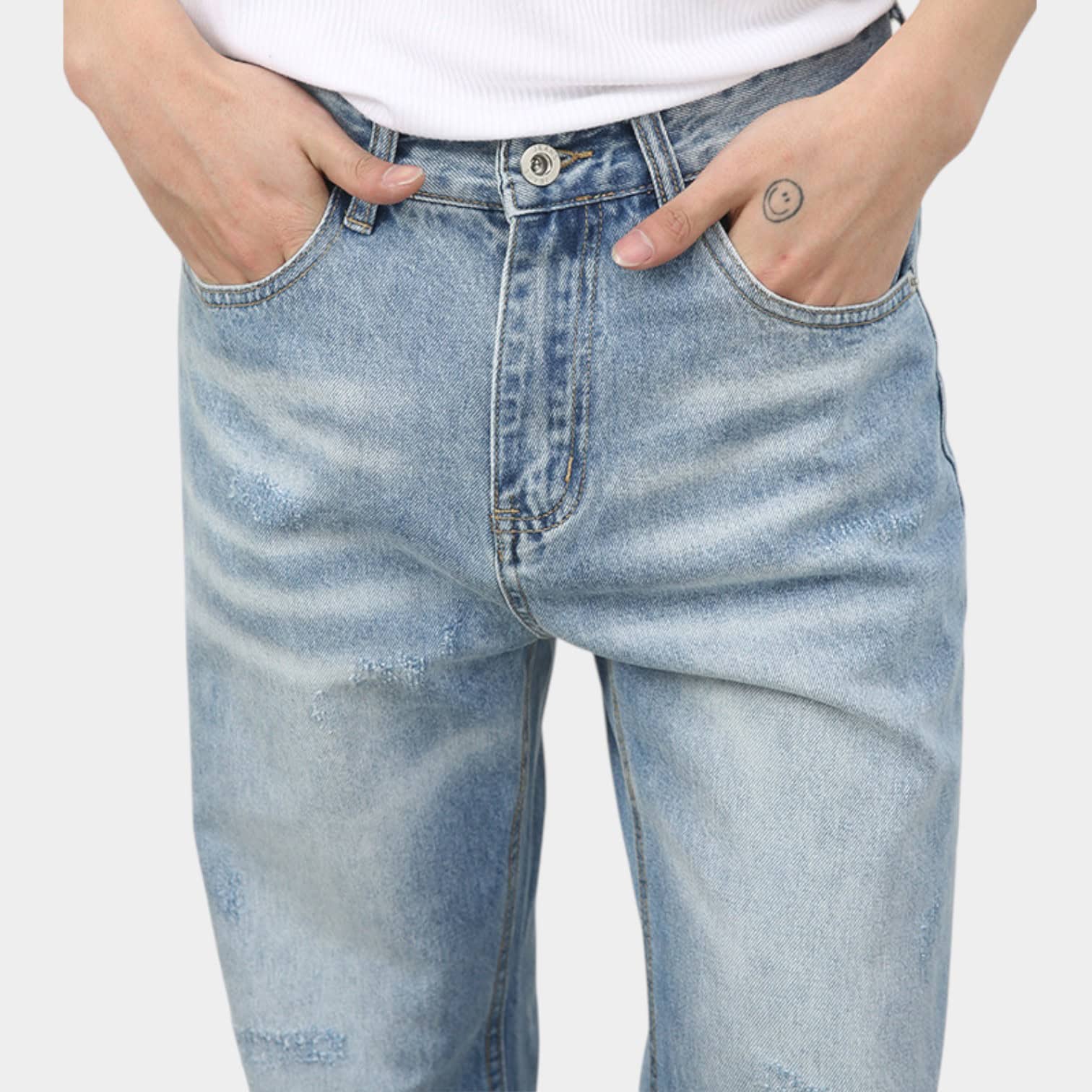 Herren Jeans mit Relaxed Fit/Loose Fit – Bild 5