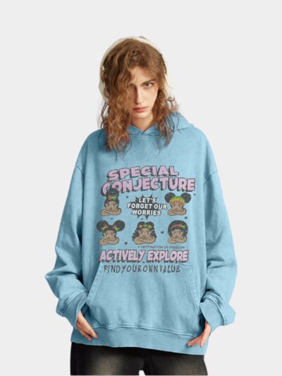 Unisex Artistic print Long sleeves Hoodie