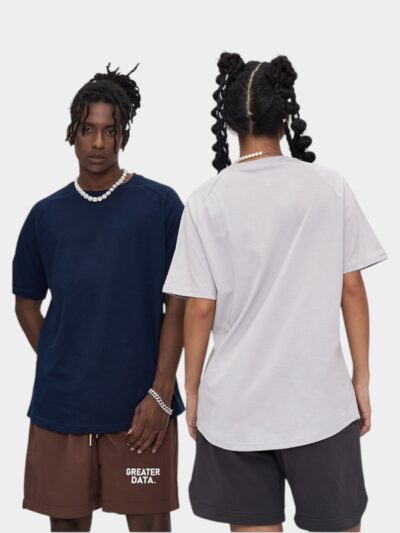 Unisex Text print Short sleeves T-Shirt