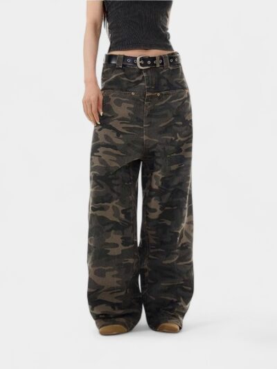 Women's Camouflage pattern Jeans