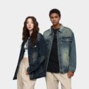 Laike Men's Denim Jacket American Casual Early Autumn Denim Jacket Men's Trendyy Loose Men's Denim Top