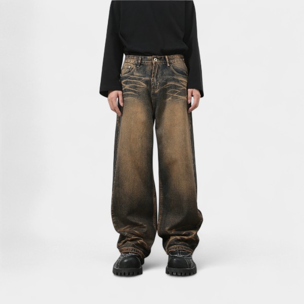 Herren-Oversize-Jeans – Bild 4