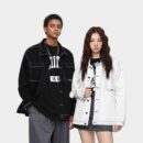 Laike Men's Jacket with Topstitch Design, Denim Jacket for Autumn, Versatile Workwear Jacket, Trendy Loose Denim Jacket for Men