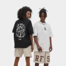 Rfsd Men's Wear | Angel Printed Short-Sleeved T-Shirt 2023 Summer New Trendy Brand Loose Street Pure Cotton Short-Sleeved Men and Women