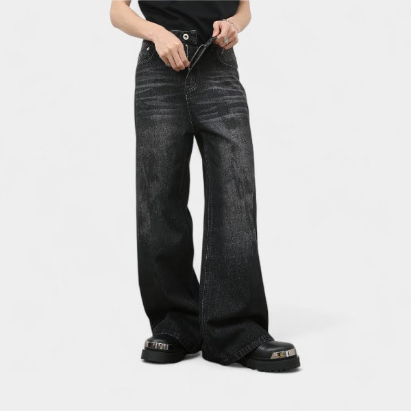 Herren Jeans mit Relaxed Fit/Loose Fit – Bild 2