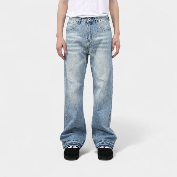 Herren Jeans mit Relaxed Fit/Loose Fit