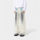 Processing custom proofing custom jeans trendy brand graffiti hand-painted bloomers washed jeans men's autumn style machete