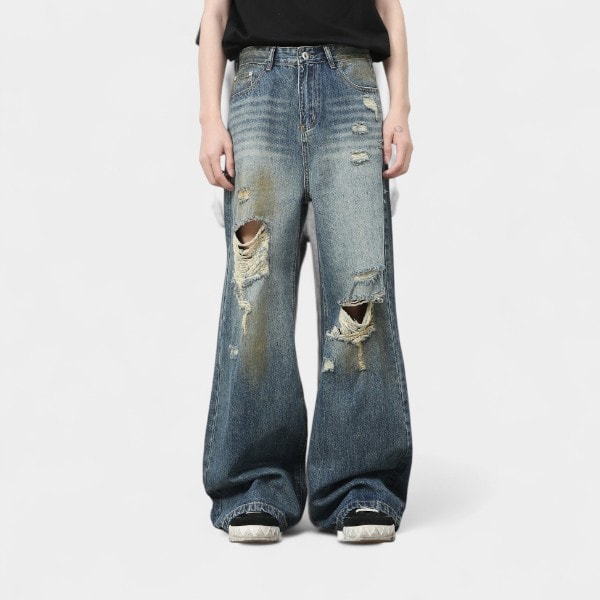 Herren Jeans mit Relaxed Fit/Loose Fit