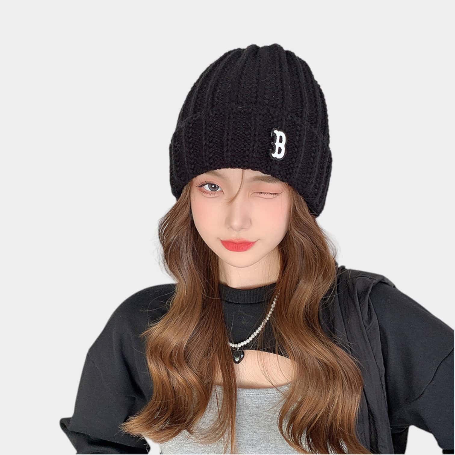 Damen Mütze mit Textdruck – Bild 4