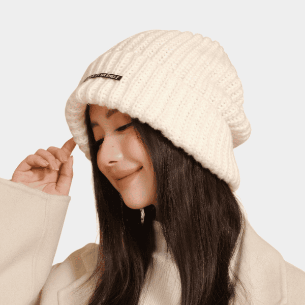 Damen Mütze mit Textdruck – Bild 3