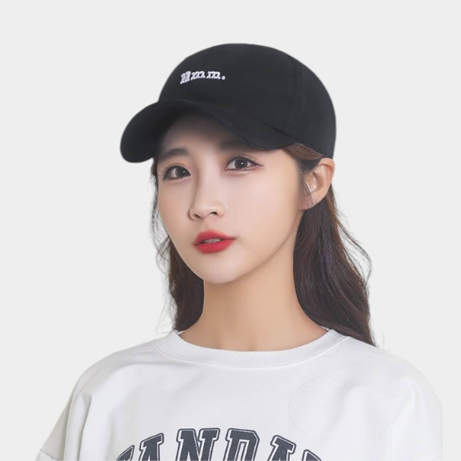 Damen Kappe mit Textdruck – Bild 3