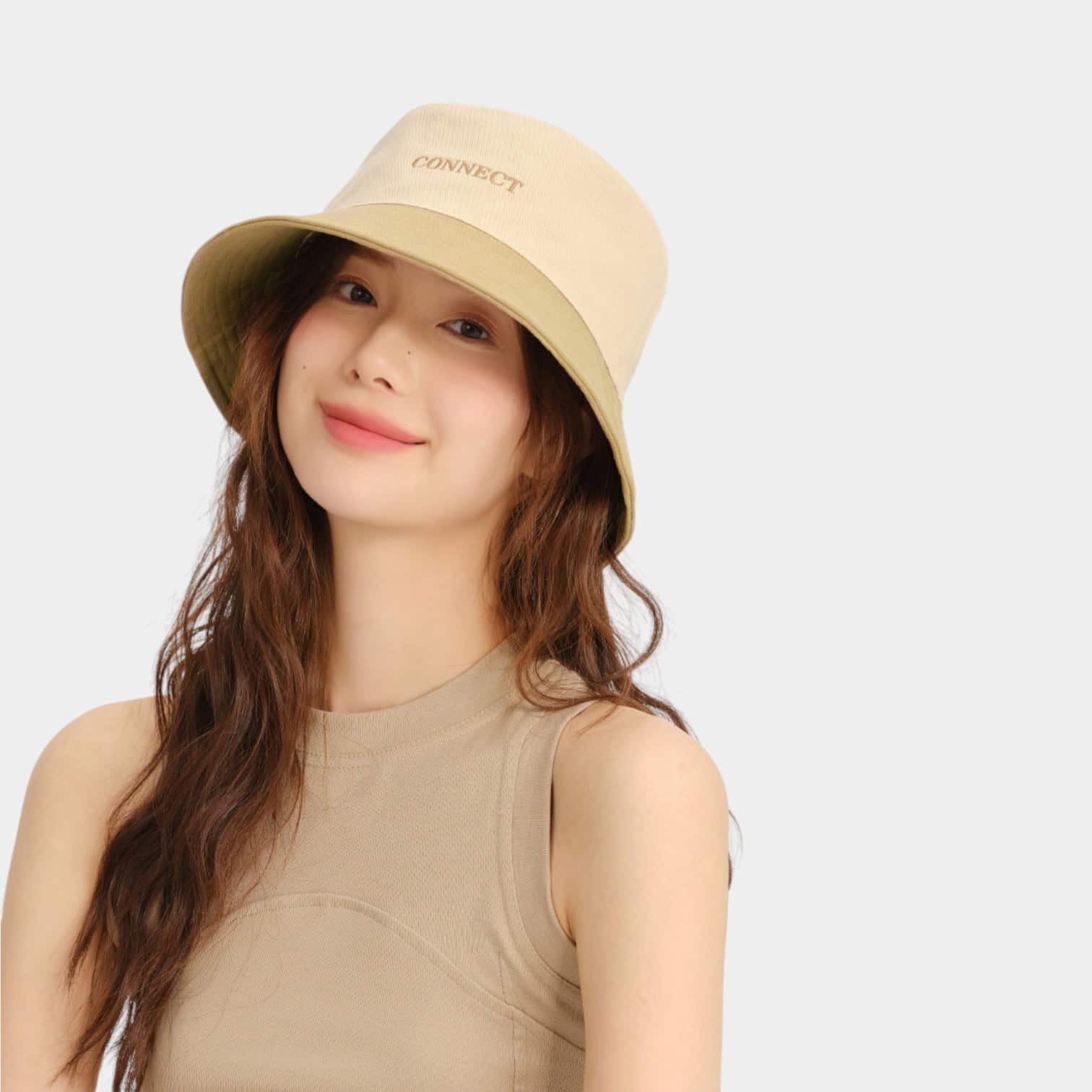 Damen Bucket Hat mit Textdruck – Bild 2
