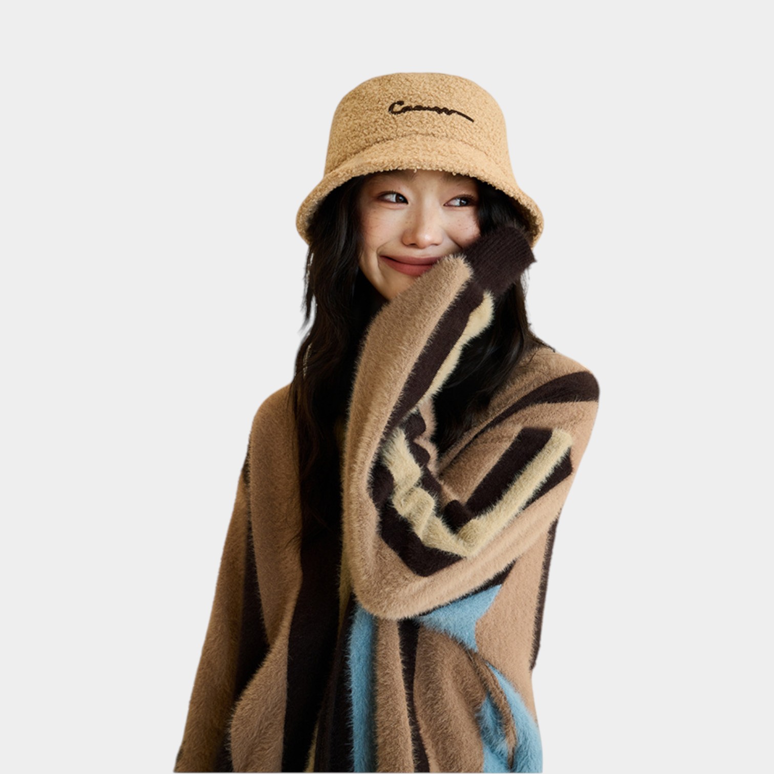 Damen Bucket Hat mit Textdruck – Bild 4