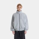 Unisex Regular Fit Langarm Zip-Jacke