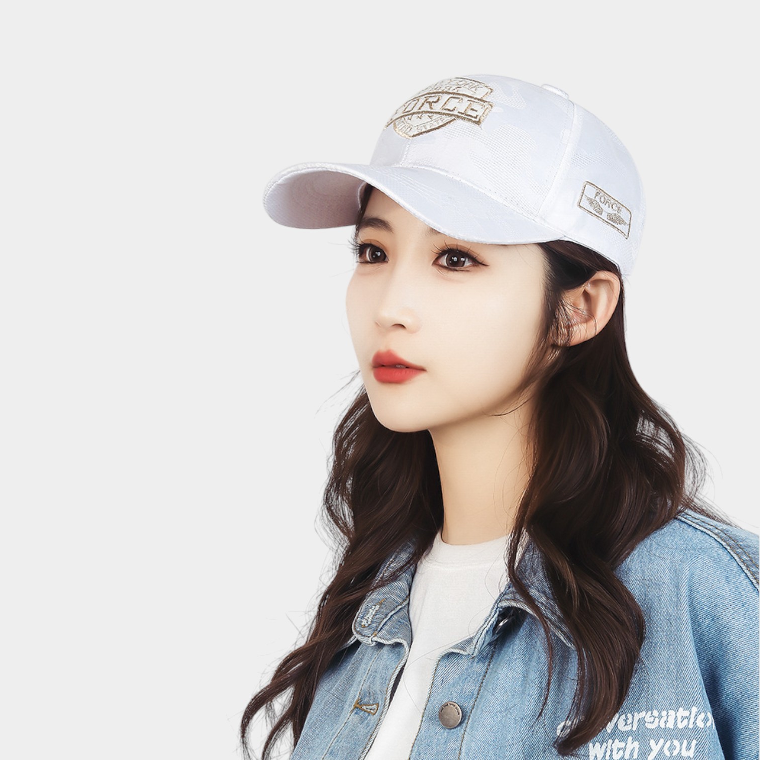 Damen Kappe mit Textdruck – Bild 4