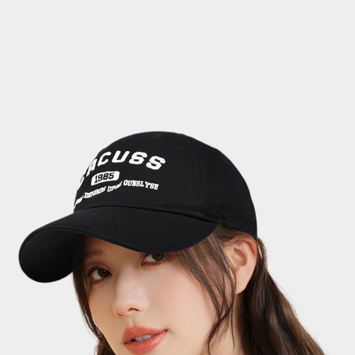 Damen Kappe mit Textdruck – Bild 3