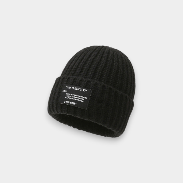 Damen Mütze mit Textdruck