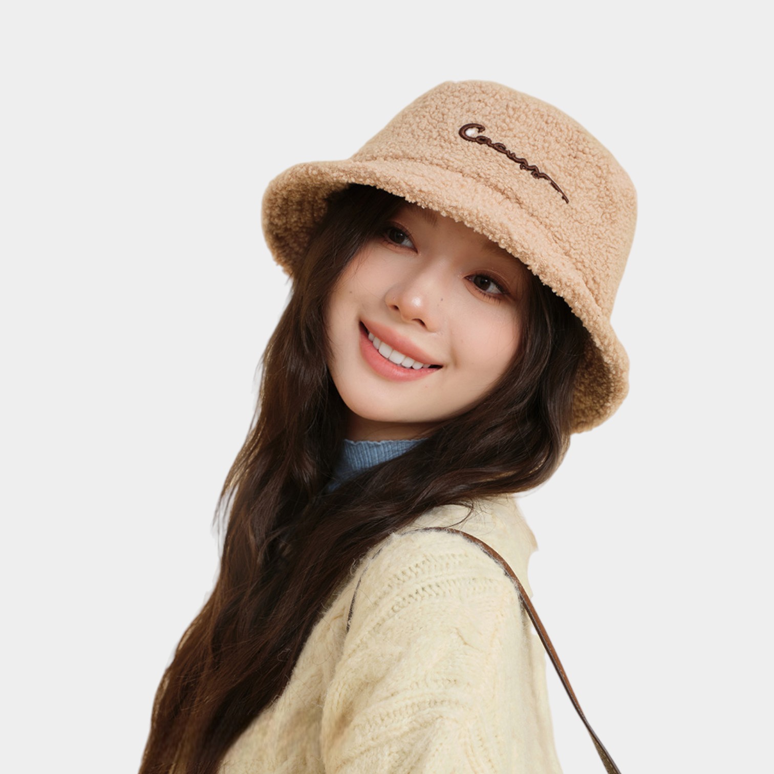 Damen Bucket Hat mit Textdruck – Bild 2