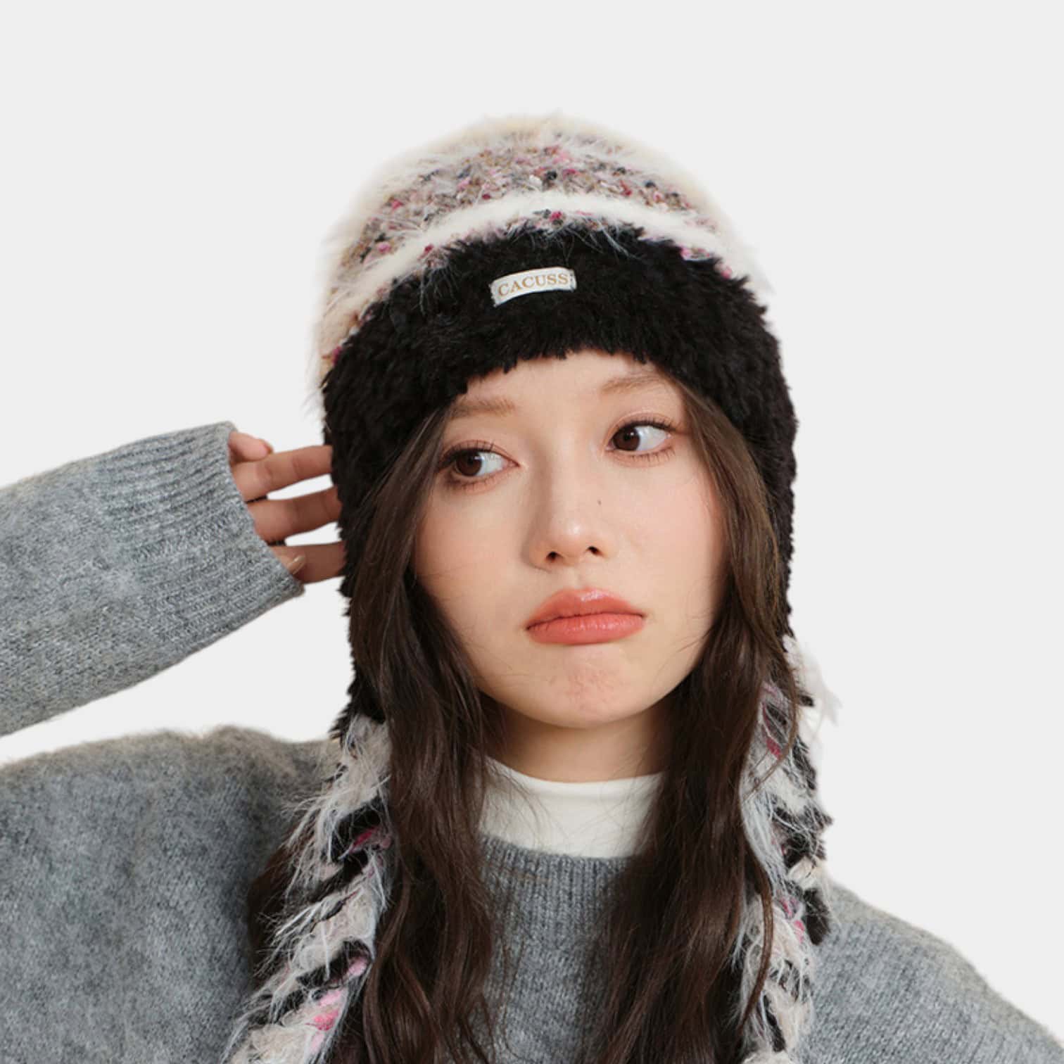 Damen Trapper Mütze – Bild 2