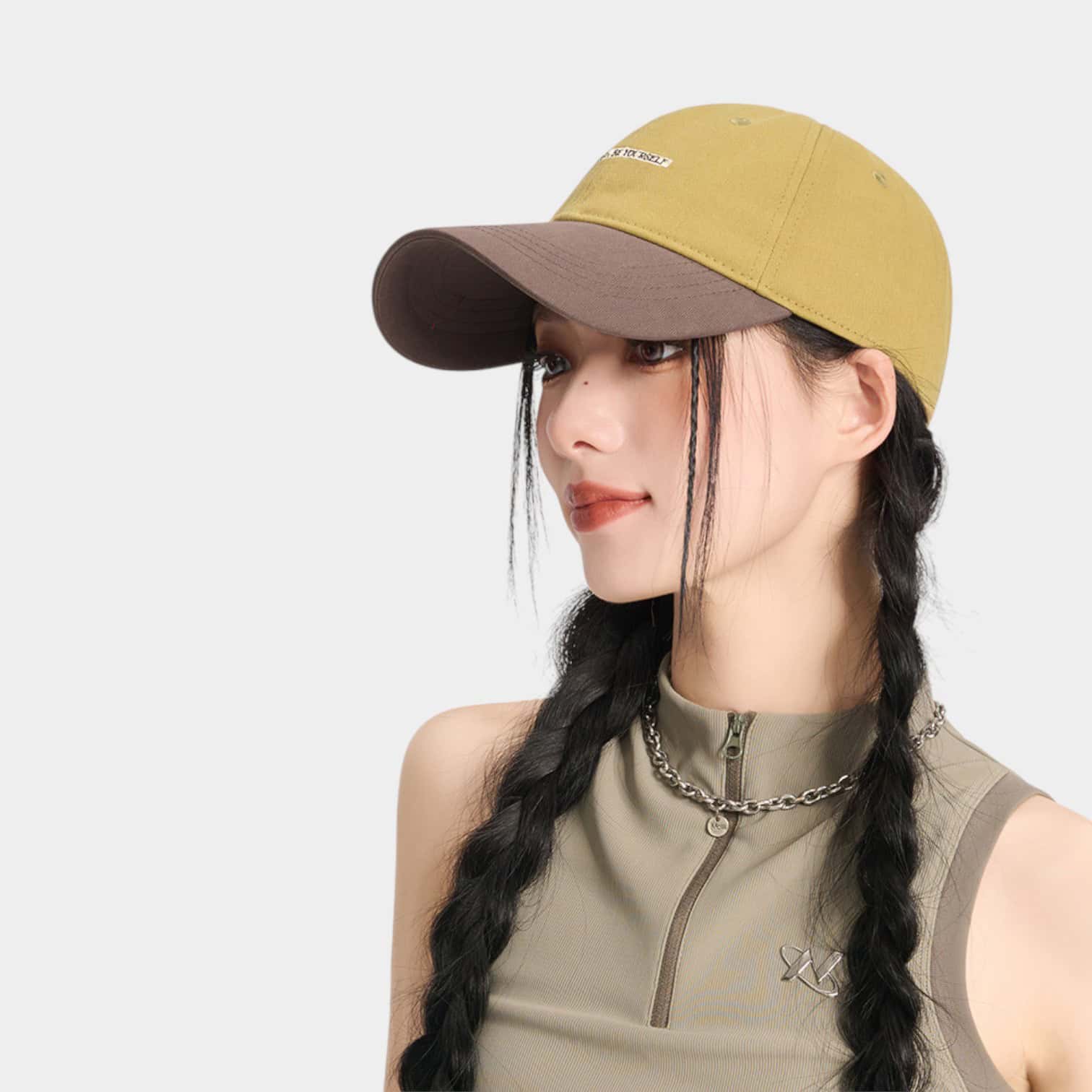 Damen Kappe mit Textdruck – Bild 3