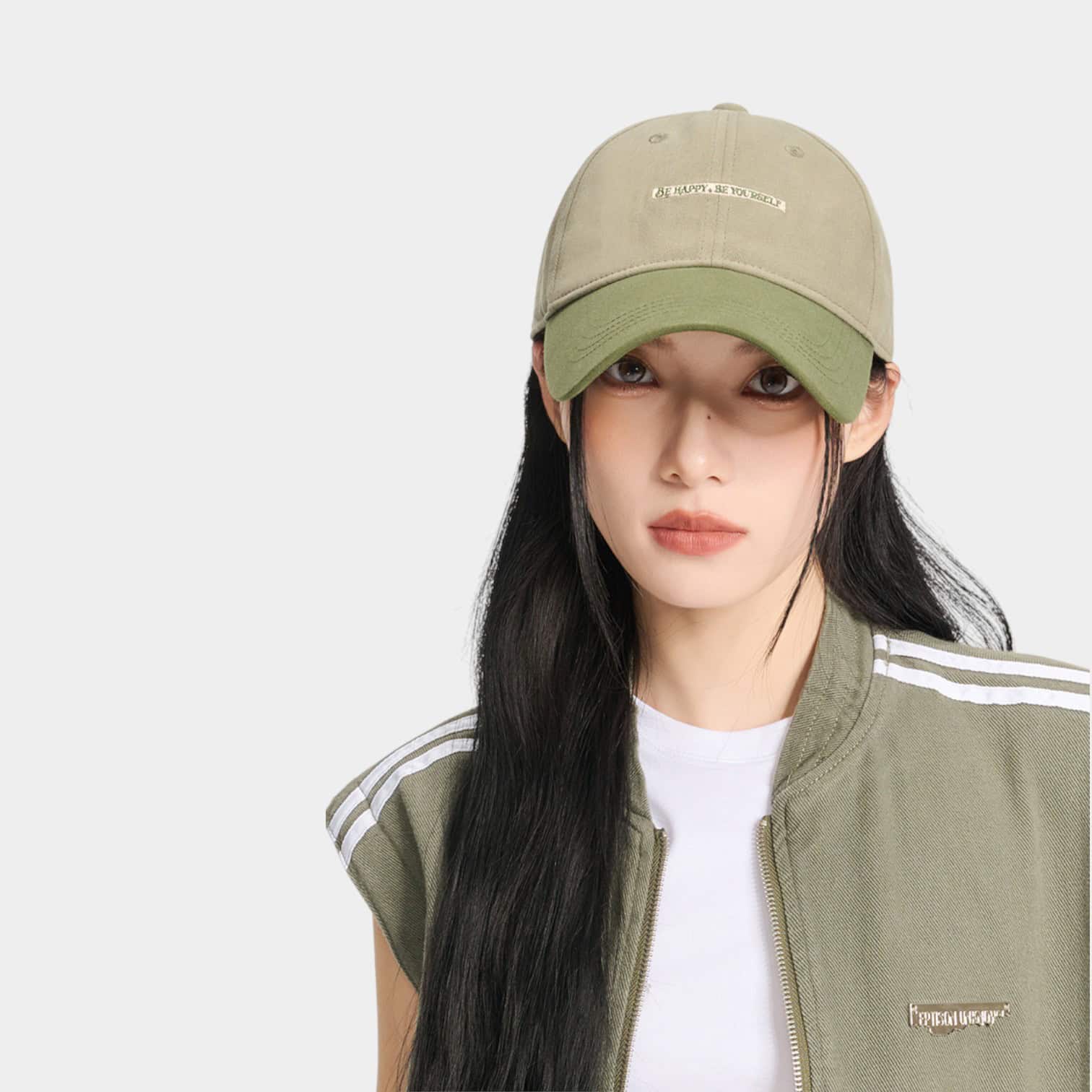 Damen Kappe mit Textdruck – Bild 2