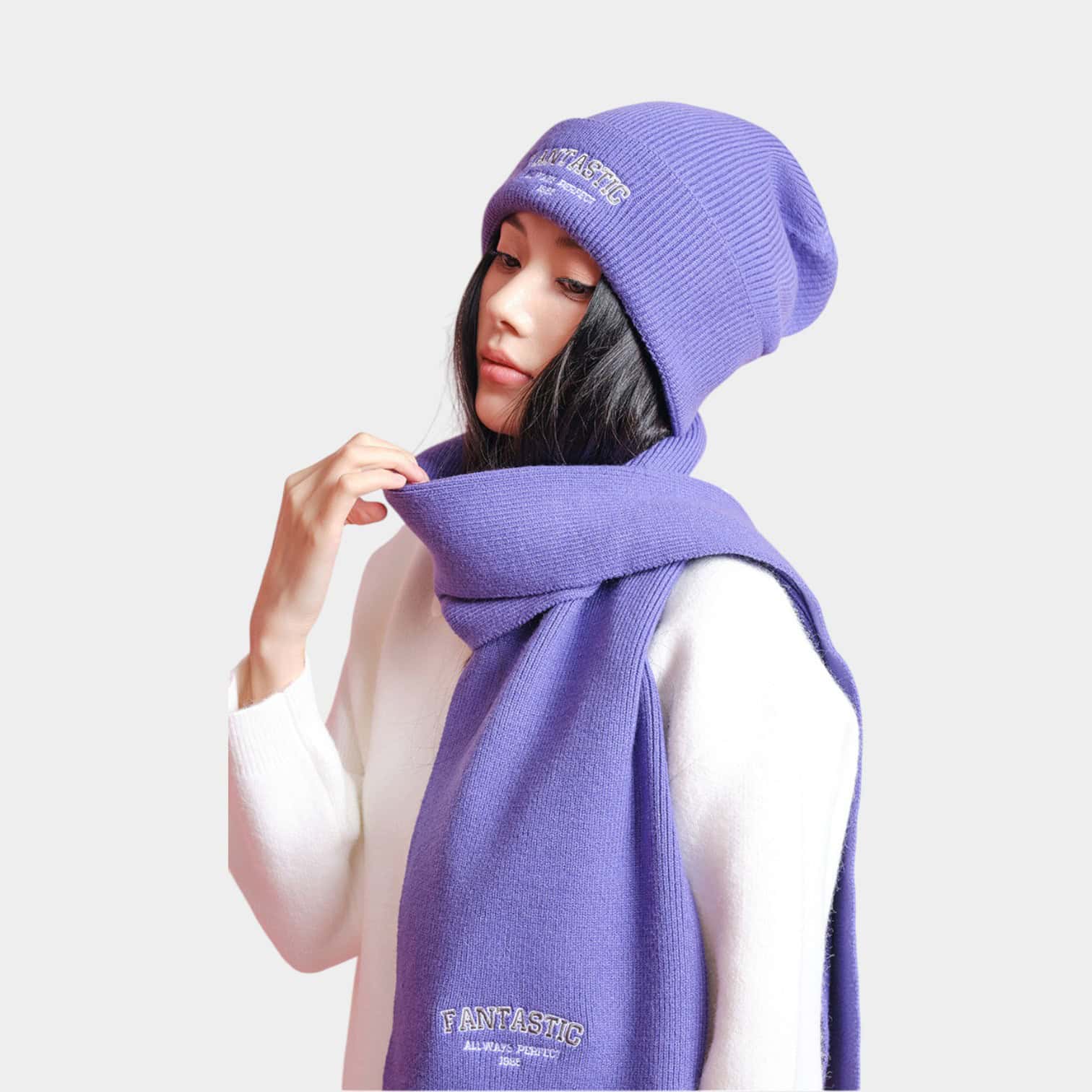 Damen Mütze mit Textdruck – Bild 2