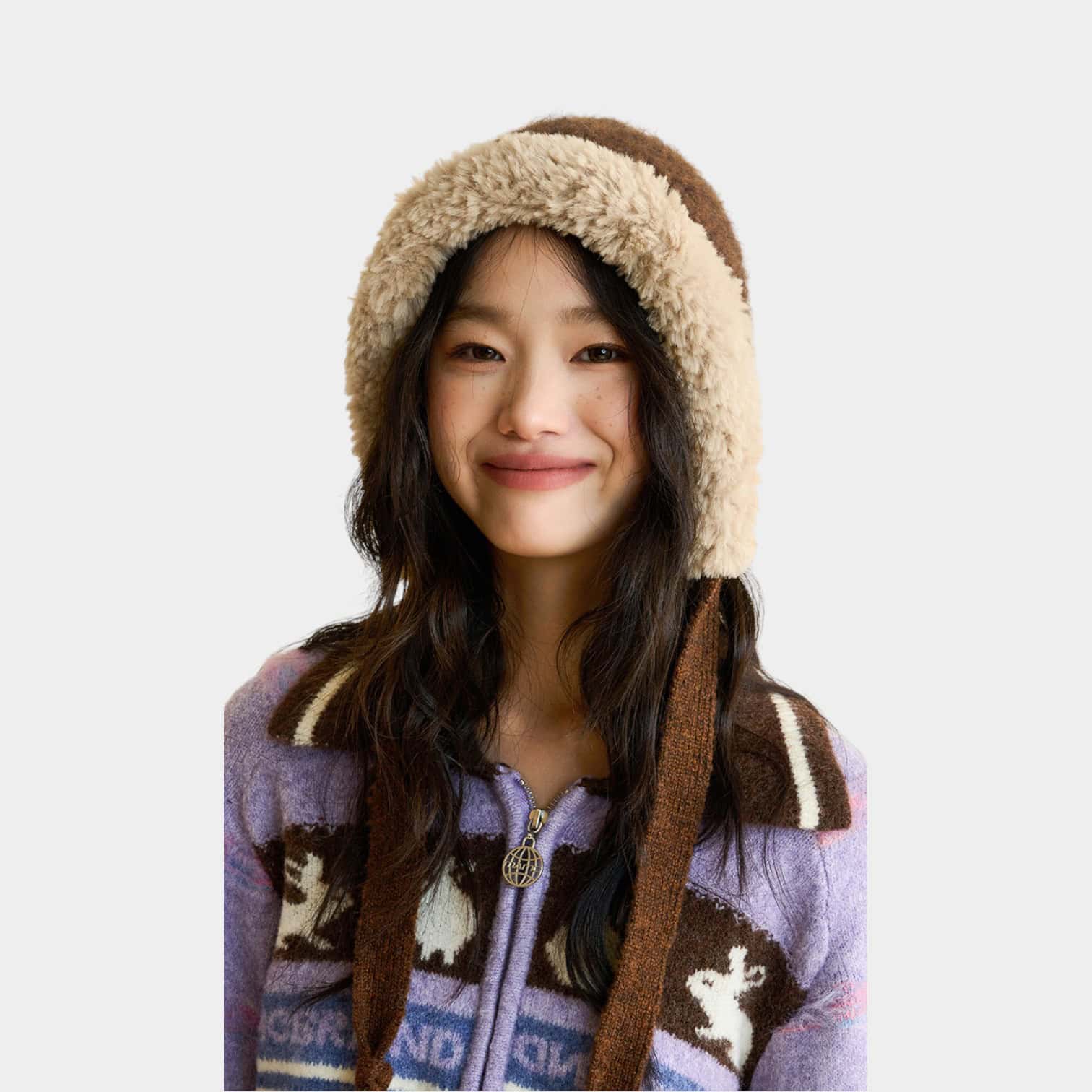 Damen Trapper Mütze – Bild 4