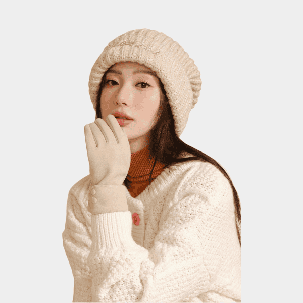 Damen Mütze mit Textdruck – Bild 5