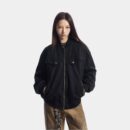 Damen Bomberjacke mit langen Ärmeln und normaler Passform