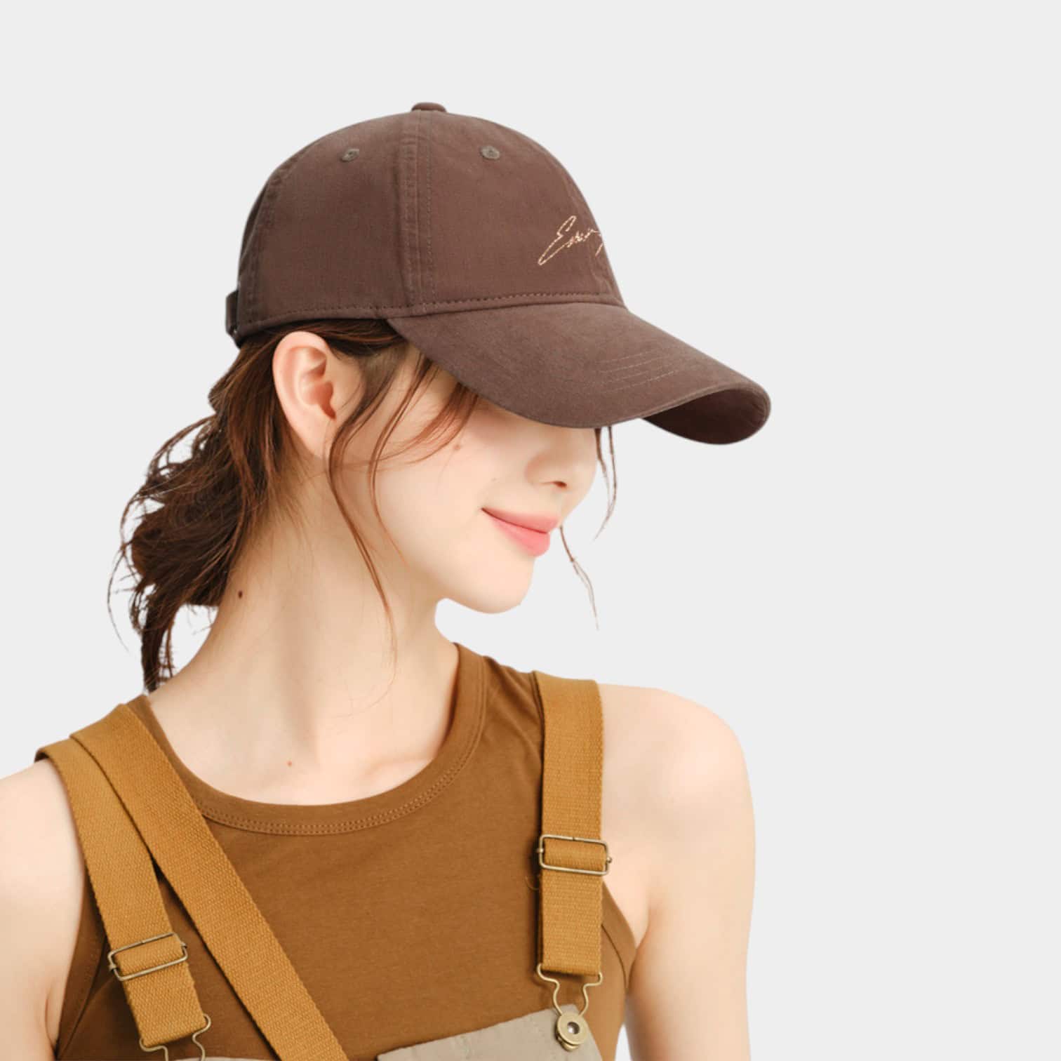 Damen Kappe mit Textdruck – Bild 3