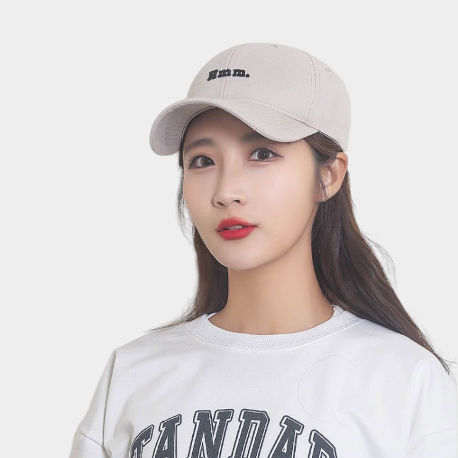 Damen Kappe mit Textdruck – Bild 4