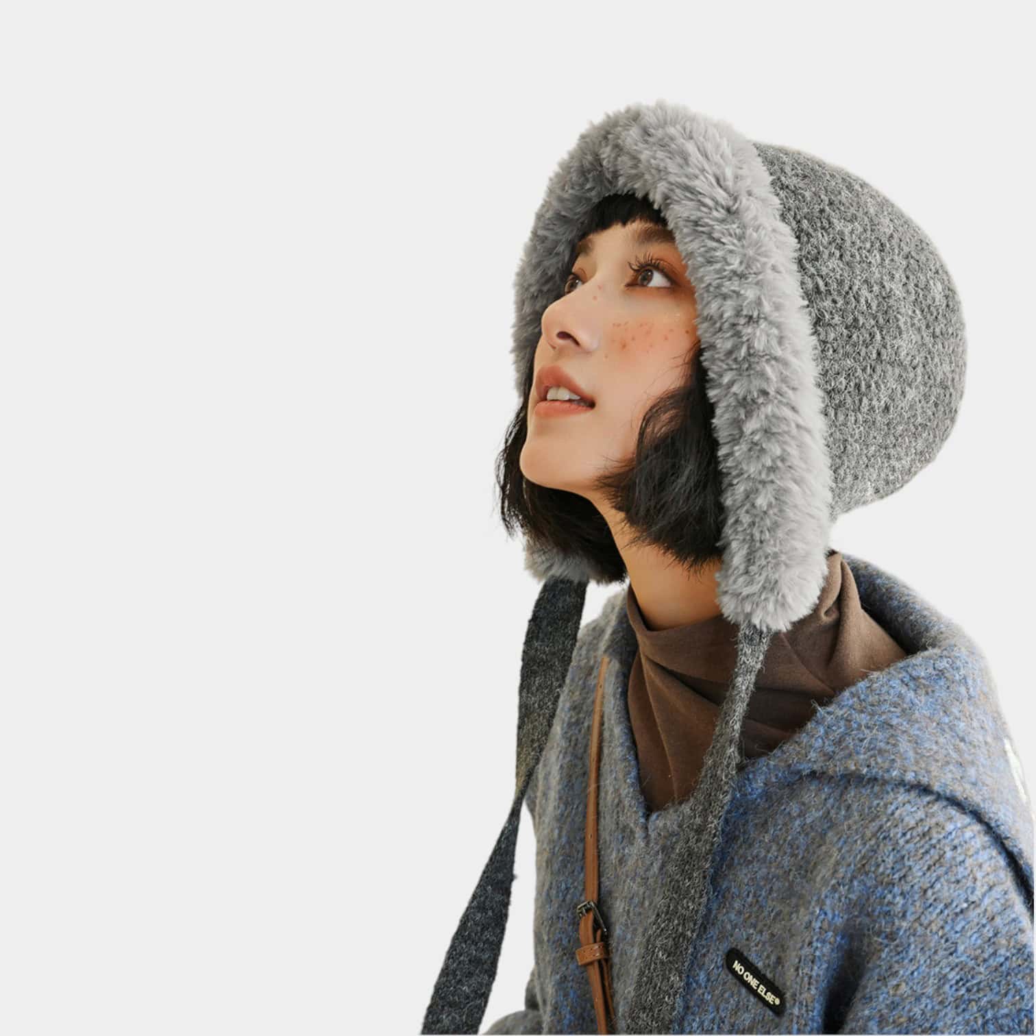 Damen Trapper Mütze – Bild 3